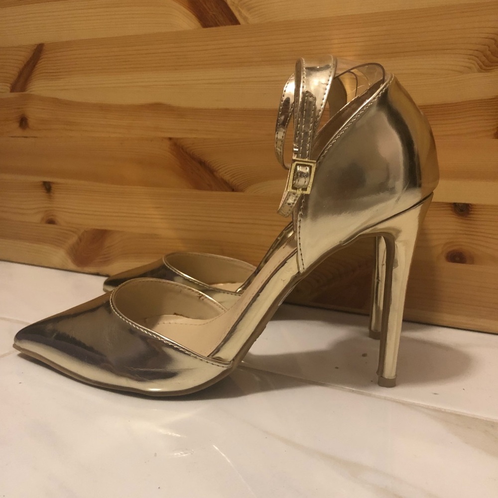 Gold Stilettos